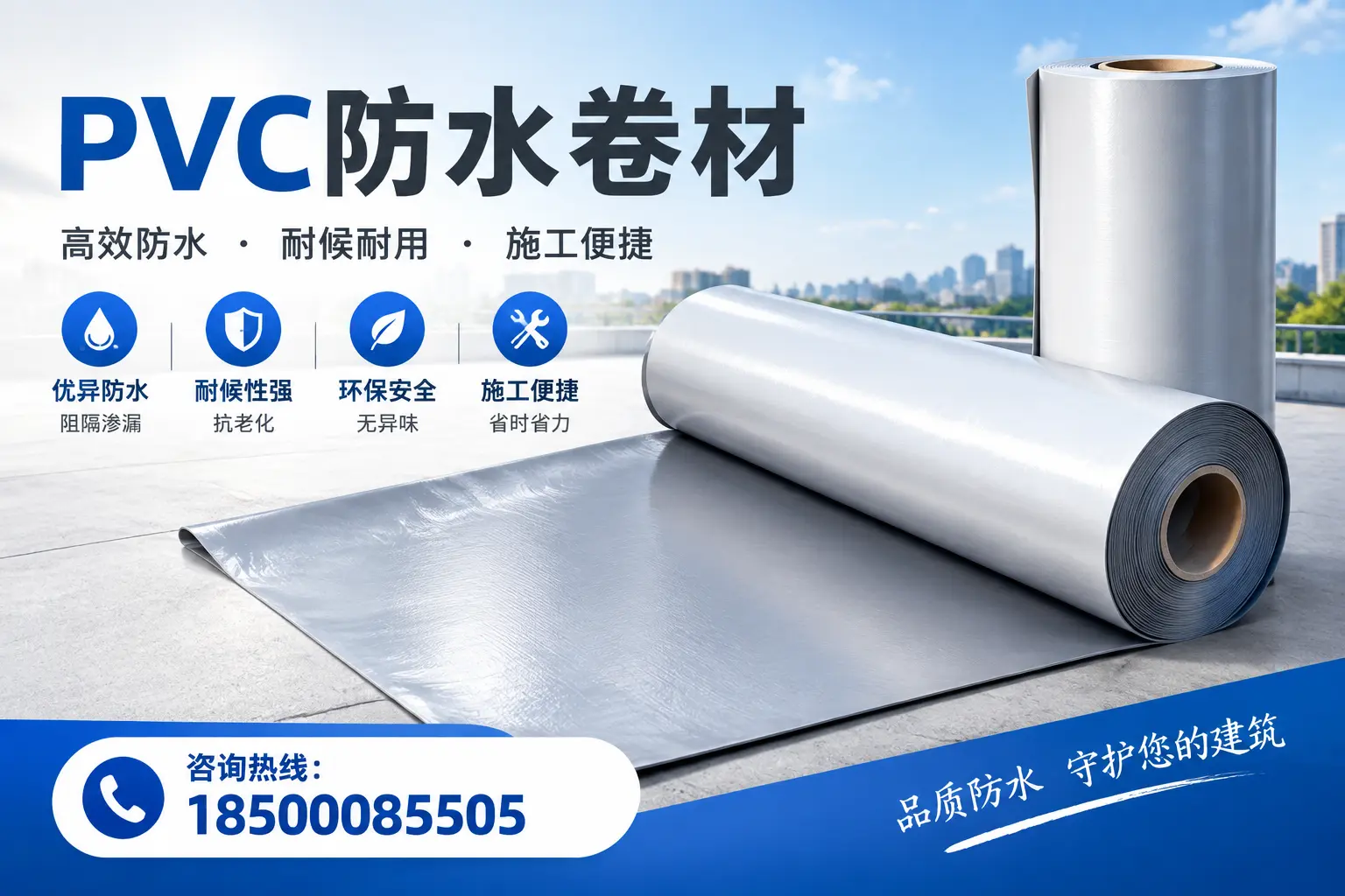 对比不同品牌PVC防水卷材的性价比,帮助新余用户选择